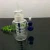 Glazing glass water pipe with gourd Wholesale Glass bongs Oil Burner Glass Water Pipes Oil Rigs Smoking Free Shipping