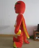 2018 Hoogwaardige hete echte foto's van Red Octopus Mascot Costume voor volwassenen om te dragen