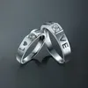 Amantes de noivado anel de casamento 4 mm rodada cz 925 prata esterlina 5a zircão pedra eternidade bandas de anel nova jóia para homens mulheres