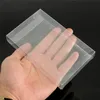 Clear Pet Game Cartridge Protector Case dla SNES Cart Plastikowa okładka Wysokiej jakości szybki statek