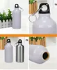 blank water bottles for sublimation stainless steel outdoors sports bottle Thermal transfer printing DIY personalized gifts capacity:600ML