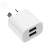 5V 2USB 2 usb adaptateur d'alimentation chargeur de téléphone adaptateur prise adaptateur secteur cas prise AU 2A chargeur 50 pcs/lot