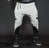 Homens jogger calças de alta qualidade casual moda harem pant dos homens esporte ao ar livre moletom hip hop preto treinamento calças232y