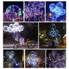 Verträumter Bobo-Ball-Wellen-BOBO-Ballon mit farbigem Licht, LED-Ballon für Weihnachten, Halloween, Hochzeit, Party, Kinderheimdekorationen IB750