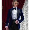 NUOVI ARRIVI UN BOTTO UN BOULL BLU VELVET STI PEGGIO PEGGIO GROOMSMS MIGLIORI MIGLIORI BLAZER BLAZER MENS SUPED