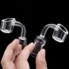 4mm Quartz Banger Domeloze Nail Rook 10mm 14mm 18mm Male Vrouw voor Glas Bong Water Pijpen Dab Rig