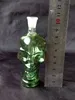 Skull bone glass water bottle Wholesale Glass bongs Oil Burner Pipes Rigs Smoking Free