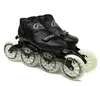 Speed-Inline-Skates aus Kohlefaser, 4 x 90/100/110 mm, Wettkampf-Skates, 4 Räder, Straßenrennen, Skaten, Patines, ähnlich Powerslide