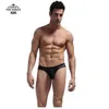 PERSONA CORAGGIOSA Biancheria intima da uomo sexy Slip U convesso Custodia per pene grande Design Wonderjock Slip in cotone da uomo per uomo Bikini 1130221I