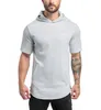 Diseñador de la marca-Mens Jogger Hoodie Camiseta de manga corta Nueva moda Algodón Casual Camisa para hombre para cremallera Pullover Chándal