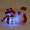بيع المصنع مباشرة الإبداعية زينة عيد الميلاد الصمام ضوء فلاش مصباح انبعاث ثلج الأطفال هدية
