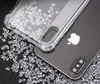 Hög för iPhone 11Promax X XS Max XR 7 8 Crystal Clear TPU Case Shock Absorption Soft Transparent Panel Back Cover iPhonefall
