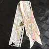 2018 Fashion Trend Riband Bag Handle Scarf Small Ribbon Hair Band Bandeaus Choker Girl039S Decoration Drop ZSBD816998530