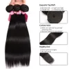8A Mink Brazillian Straight unverarbeiteter brasilianisches menschliches Haar Brasilianische Straight Hair Webbündel 3pcs oder 4pcs ein Lot33098709890956