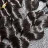 Bella Hair Brazilian Hair Extensions Indian Virgin Human Bundlesゆるい波染色可能な自然な色織り4PCSLOT5818098