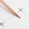 INS Fashion Metal Ballpoint Pen Creative Bling Crown Pen Black Ink Back to School Supplies WJ033