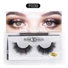 Dropshipping Nova maquiagem HANDAIYAN 3D Mink Cabelo cílios Postiços 6 Estilos Handmade Beleza Grosso Longo Suave Mink Lashes Pestana