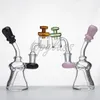 Färgad UFO Glass Carb Cap od 30mm Fit Quartz Banger Core Quartz Nail Hover Style Carb Cap DAB Oil Rigs