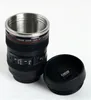 Obiettivo per fotocamera reflex unisex di sei generazioni Tazza da caffè Colore bianco nero Acciaio inossidabile Bottiglie d'acqua per uso alimentare 14fx ff