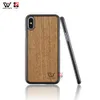 Shockproof Waterproof Phone Cases For iPhone 7 8 9 Plus X Xs 11 12 Pro Max 2021 Fashion Wooden TPU Custom LOGO Protective Back Cover Shell