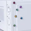 6 pièces belle coccinelle aimants pour réfrigérateur décor à la maison créatif réfrigérateur autocollant magnétique chambre Message autocollant micro-ondes autocollant magnétique