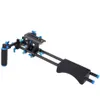 Freeshipping DSLR Rig Camera Bracket Mount Head Handheld Video Shoulder Support System 15mm stångklämma