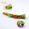 4.33 inch Silicone Rifle Hand Pipe with Metal Bowl Small Gun Oil Rig Hookah Wax Bongs Smoking Pipes 420