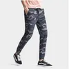 Camuflagem dos homens Harem Pants Algodão Sweatpants Magro com Cordão e Bolsos Casual Corredores Elásticos Fit Camou Calças XG