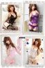 Hot 4 cores Costumes Lace Sexy Lingerie Pijamas roupas sexy Mulheres Banho Sexy colete Underwear gallus