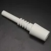 Acessórios para fumantes Dica de substituição 10 mm 14mm 18mm prego de cerâmica com ferramenta de clipe de plástico para tubos de água de vidro de micro NC