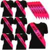 Hen Night Sash Party Sashes Do Accessories Bride To Be Out Girl Deluxe Bling