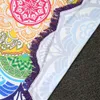 Nouveau châle de plage rond Mandala Pilates, tapis d'été, tapis de Yoga, nappe circulaire de pique-nique en plein air, 6 couleurs, 9752394