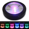 LED Cup Coaster Mat Colorful Changing LED Light Drink Glass Bottle for Holiday Party Bar Clubs