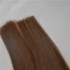 Хорошее качество, двусторонние цветные 7, перуанская лента для наращивания человеческих волос, 2,5 г, 40 шт., 60 шт., 80 шт./пакет, бесплатная доставка