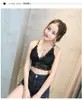 New design women's summer spaghetti strap lace sexy back hollow out bandage padded bustier short vest camisole tank tops