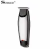 Surker SK-5801 USB e AC Carregamento Adaptador de Cabelo Clipper profissional Castelo Recarregável Castelo Corte de Cabelo