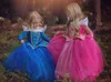 Dresses Baby Girl Clothes Long Flower Tutu Girls Princess Party Dresses Ball Gown Love Luo Princess Sleeping Beauty Costume Dress Children