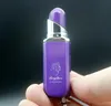 Lipstick Shaped Keychain Key Rings Lighter Refillable Butane Flame Cigarette Lighters Without Gas Multiple color For Lady Smoking Kitchen Tool