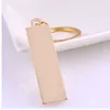 Pure gold key chain golden keychains keyrings women handbag charms pendant metal key finder luxury man car key rings accessory