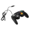 Beyaz Siyah Kablolu Analog Oyun Kontrolörü Joypad Joystick GameCube NGC Yüksek Kaliteli Hızlı Gemi için Gamepad