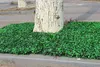 الجملة 60pcs العشب الاصطناعي البلاستيك boxwood حصيرة شجرة ميلان العشب للحديقة، المنزل، متجر، زفاف الديكور النباتات الاصطناعية