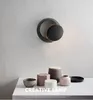 2018 مصابيح الحائط أسود أبيض 90260V جدار الضوء الداخلي LED WALL LAMP غرفة نوم 360 زاوية قابلة للتدوير معدن مطلي 5W LED SCONCE CREATIV4615695