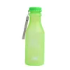 Couleurs bonbons incassable givré étanche bouilloire en plastique 550 ml BPA bouteille d'eau portable pour voyage yoga course camping4456597