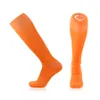 Pure Color Professional Sports Soccer Socks Long Stocking Sport Socks Knie High ademende snelle droge voetbal sokken