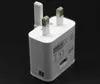 UK Plug 5V 2A AC EP-TA10UWE Single USB-порт смартфон Настенное зарядное устройство для Samsung Galaxy Note4 / S7 / S8 / S9 Хорошее качество 50 шт. / Лот