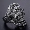 heren punk ringen roestvrij staal meer dan 30 modellen van mannen skeleton ring zilver fashion cool gothic punk wind vinger ring