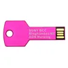 Toplu 50 adet 8 GB Özel logo USB 2.0 Flash Sürücü Anahtar Modeli Kişiselleştirin Adı Pen Drive Bilgisayar Laptop için Kazınmış Marka Memory Stick