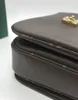 Luxuriöse braune Mono-Mode-Klassiker-Damentasche aus Leder, Pochette-Schulter-Umhängetasche M40780, europäische Business-Handtasche