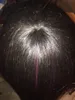 Lindas perucas de cabelo onduladas para femininas púrpura e púrpura escura