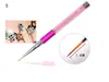 Nail Art brushes Tools Crystal Carved Light Therapy Pen Painted Graduated Gradient Flower Powder Painting brush free ship